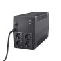 Trust Paxxon 1000VA UPS - Noodstroomvoorziening – 4 stopcontacten – 600W capaciteit – Zwart (23504) thumbnail