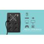 Trust Paxxon 1500VA UPS - Noodstroomvoorziening – 4 stopcontacten – 900W capaciteit – Zwart (23505) thumbnail