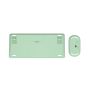 Trust Lyra toetsenbord Inclusief muis RF-draadloos + Bluetooth QWERTY Amerikaans Engels Groen (24942) thumbnail