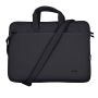 Trust Bologna laptop schoudertas 16 inch - Laptop schoudertas – Voor laptops tot 16 inch – Gerecycled materiaal – Zwart (24988) thumbnail