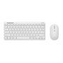 Trust Lyra toetsenbord Inclusief muis RF-draadloos + Bluetooth QWERTY Amerikaans Engels Wit (25073) thumbnail