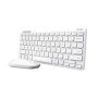 Trust Lyra toetsenbord Inclusief muis RF-draadloos + Bluetooth QWERTY Amerikaans Engels Wit (25073) thumbnail