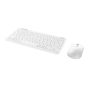 Trust Lyra toetsenbord Inclusief muis RF-draadloos + Bluetooth QWERTY Amerikaans Engels Wit (25073) thumbnail