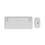 Trust Lyra toetsenbord Inclusief muis RF-draadloos + Bluetooth QWERTY Amerikaans Engels Wit (25073) thumbnail