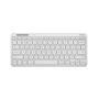 Trust Lyra toetsenbord RF-draadloos + Bluetooth QWERTY Amerikaans Engels Wit (25097) thumbnail