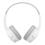 Belkin SOUNDFORM Mini Headset Bedraad en draadloos Hoofdband Muziek Micro-USB Bluetooth Wit (AUD002BTWH) thumbnail