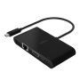 Belkin AVC004BTBK notebook dock & poortreplicator USB 3.2 Gen 1 (3.1 Gen 1) Type-C Zwart (AVC004BTBK) thumbnail