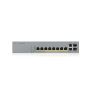 Zyxel GS1350-12HP-EU0101F netwerk-switch Managed L2 Gigabit Ethernet (10/100/1000) Power over Ethernet (PoE) Grijs (GS1350-12HP-EU0101) thumbnail