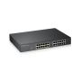 Zyxel GS1900-24EP Managed L2 Gigabit Ethernet (10/100/1000) Power over Ethernet (PoE) Zwart (GS1900-24EP-EU0101) thumbnail