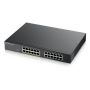 Zyxel GS1900-24EP Managed L2 Gigabit Ethernet (10/100/1000) Power over Ethernet (PoE) Zwart (GS1900-24EP-EU0101) thumbnail