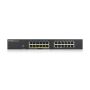 Zyxel GS1900-24EP Managed L2 Gigabit Ethernet (10/100/1000) Power over Ethernet (PoE) Zwart (GS1900-24EP-EU0101) thumbnail