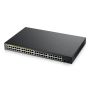 Zyxel GS1900-48HPv2 Managed L2 Gigabit Ethernet (10/100/1000) Power over Ethernet (PoE) Zwart (GS190048HPV2-EU010) thumbnail
