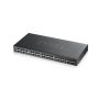 Zyxel GS1920-48V2 Managed Gigabit Ethernet (10/100/1000) Zwart (GS1920-48V2-EU0101) thumbnail