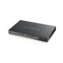 Zyxel GS1920-24HPV2 Managed Gigabit Ethernet (10/100/1000) Power over Ethernet (PoE) Zwart (GS192024HPV2-EU010) thumbnail