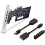 Lenovo 4XF1L53431 interfacekaart/-adapter Intern Mini DisplayPort, Thunderbolt 4 (4XF1L53431) thumbnail