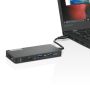Lenovo GX90T77924 laptop dock & poortreplicator Bedraad USB 3.2 Gen 1 (3.1 Gen 1) Type-C Grijs (GX90T77924) thumbnail