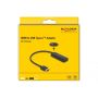 DeLOCK 64212 video kabel adapter 0,18 m HDMI Type A (Standaard) USB Type-C + Micro-USB Zwart (64212) thumbnail