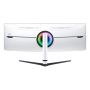 Samsung Odyssey S57CG954NU computer monitor 144,8 cm (57") 7680 x 2160 Pixels 8K Ultra HD QLED Zwart, Wit (LS57CG954NUXEN) thumbnail