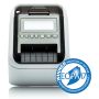 Brother QL-820NWBC labelprinter Direct thermisch Kleur 300 x 300 DPI 176 mm/sec Bedraad en draadloos Ethernet LAN DK Wifi Bluetooth (QL820NWBCZG1) thumbnail
