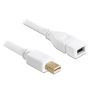 DeLOCK 83144 DisplayPort kabel 2 m mini DisplayPort Wit (83144) thumbnail