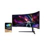 Samsung Odyssey S57CG952NU LED display 144,8 cm (57") 7680 x 2160 Pixels Zwart, Wit (LS57CG952NUXEN) thumbnail