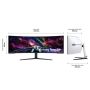 Samsung Odyssey S57CG952NU LED display 144,8 cm (57") 7680 x 2160 Pixels Zwart, Wit (LS57CG952NUXEN) thumbnail