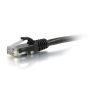 C2G 0,5 m Cat6 Booted Unshielded (UTP) netwerkpatchkabel - zwart (83405) thumbnail