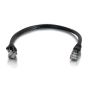 C2G 0,5 m Cat6 Booted Unshielded (UTP) netwerkpatchkabel - zwart (83405) thumbnail