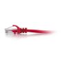 C2G 2 m Cat6 Booted Unshielded (UTP) netwerkpatchkabel - rood (83448) thumbnail