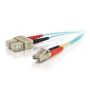 C2G 85532 Glasvezel kabel 2 m LC SC OFNR Turkoois (85532) thumbnail