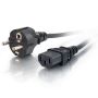 C2G 3m 16 AWG Europese voedingskabel (IEC320C13 naar CEE7/7) (88544) thumbnail