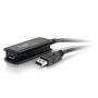 C2G 5 m USB 3.0 A mannelijk naar USB-A vrouwelijk actieve verlengkabel (89943) thumbnail
