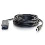C2G 5 m USB 3.0 A mannelijk naar USB-A vrouwelijk actieve verlengkabel (89943) thumbnail