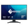 EIZO FlexScan EV2740X-BK computer monitor 68,6 cm (27") 3840 x 2160 Pixels 4K Ultra HD LCD Zwart (EV2740X-BK) thumbnail