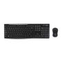 Logitech MK270 toetsenbord Inclusief muis RF Draadloos Duits Zwart (920-010028) thumbnail