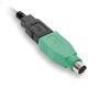 CHERRY 6171784 tussenstuk voor kabels PS/2 USB A Violet (6171784) thumbnail