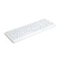 CHERRY AK-C7000 toetsenbord USB QWERTY Amerikaans Engels Wit (AK-C7000F-UVS-W/US) thumbnail