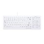 CHERRY AK-C7000 toetsenbord USB QWERTY Amerikaans Engels Wit (AK-C7000F-UVS-W/US) thumbnail