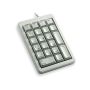 CHERRY G84-4700 numeriek toetsenbord Notebook/pc USB Grijs (G84-4700LUCDE-0) thumbnail
