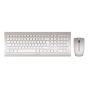 CHERRY DW 8000 toetsenbord Inclusief muis RF Draadloos QWERTY Amerikaans Engels Zilver, Wit (JD-0310EU) thumbnail