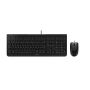 CHERRY DC 2000 toetsenbord Inclusief muis USB QWERTY Amerikaans Engels Zwart (JD-0800EU-2) thumbnail