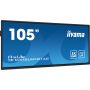 iiyama PROLITE Digitaal A-kaart 2,67 m (105") LED Wifi 450 cd/m² 5K Ultra HD Zwart Touchscreen Type processor Android 24/7 (TE10518UWI-B1AG) thumbnail