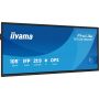 iiyama TE10518UWI-B1AG beeldkrant Kiosk-ontwerp 2,66 m (104.6") LED Wifi 450 cd/m² 5K Ultra HD Zwart Touchscreen Type processor Android 16/7 thumbnail