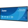 iiyama TE10518UWI-B1AG beeldkrant Kiosk-ontwerp 2,66 m (104.6") LED Wifi 450 cd/m² 5K Ultra HD Zwart Touchscreen Type processor Android 16/7 thumbnail