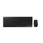 CHERRY Stream Desktop Recharge toetsenbord Inclusief muis RF Draadloos QWERTY Engels Zwart (JD-8560GB-2) thumbnail