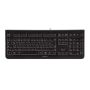 CHERRY KC 1000 toetsenbord Gamen USB Hongaars Zwart (JK-0800HU-2) thumbnail