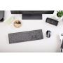 CHERRY KW 9100 SLIM toetsenbord RF-draadloos + Bluetooth QWERTY Scandinavisch Zwart (JK-9100PN-2) thumbnail