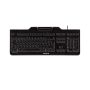 CHERRY KC 1000 SC toetsenbord Kantoor USB QWERTY Amerikaans Engels Zwart (JK-A0100EU-2) thumbnail