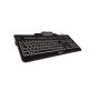 CHERRY KC 1000 SC toetsenbord Kantoor USB QWERTY Amerikaans Engels Zwart (JK-A0100EU-2) thumbnail