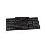 CHERRY KC 1000 SC toetsenbord Kantoor USB Scandinavisch Zwart (JK-A0100PN-2) thumbnail